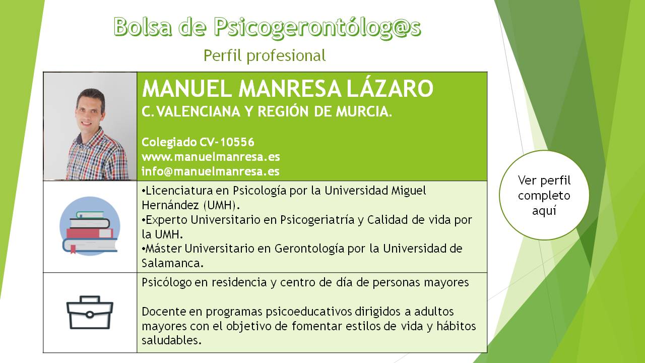 Manuel Manresa Lázaro perfil