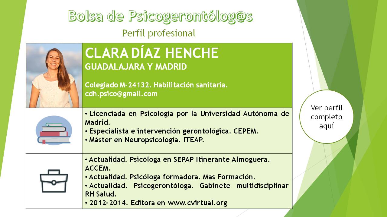 Clara Díaz Henche perfil